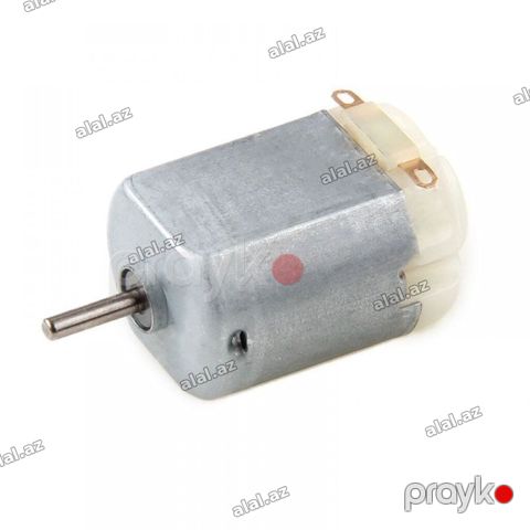 Kateqoriya: Motorlar Reduktorsuz DC Motor Qiymət: 1 3–6 V DC — Bakı