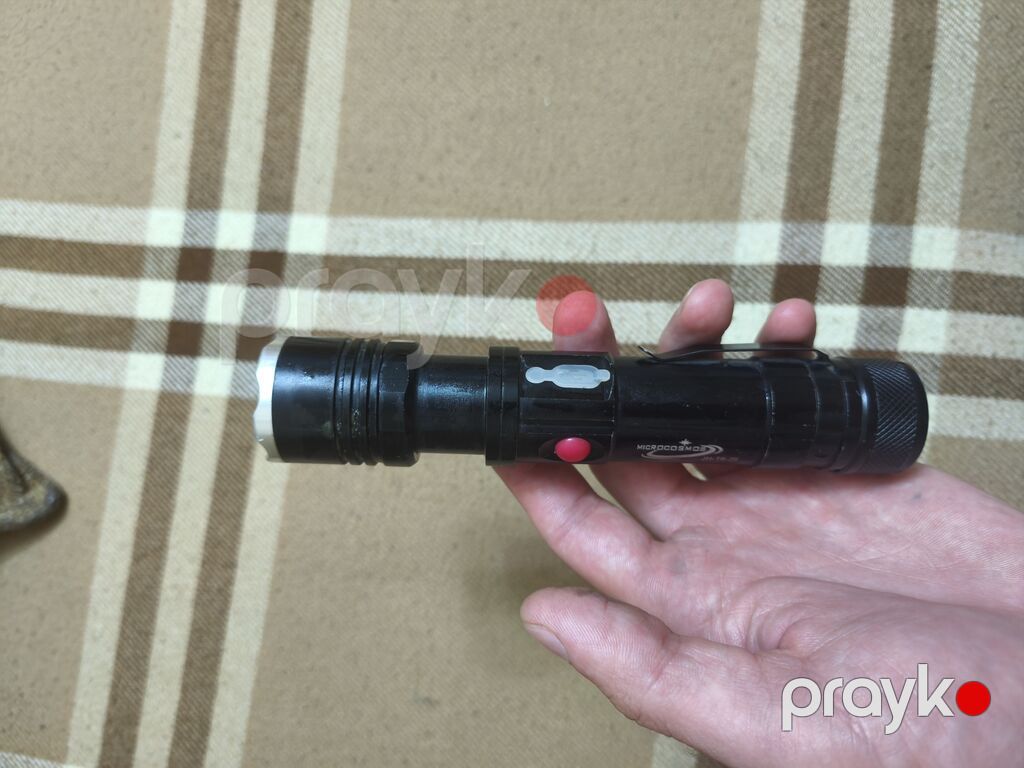 LED fener (əl fənəri) – çoxfunksiyalı, USB-lı Təzədir,real alıcılar — Proyektor, Bakı (4)