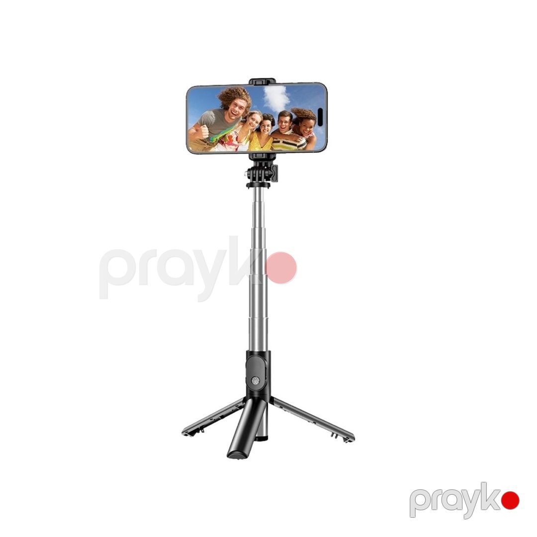 Green Lion Tripod Selfie Stick - Black — Smartfonlar, Bakı (3)