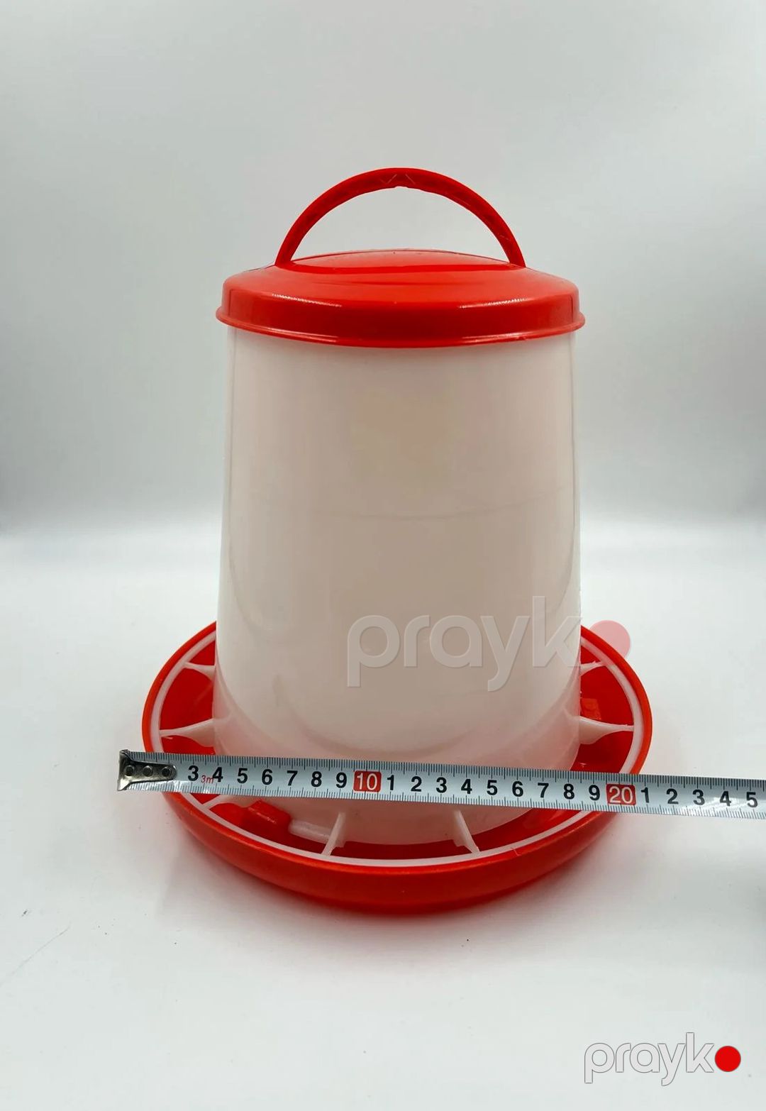 Yem təknəsi İL-1526 toyuqlar və cücələr üçün, ağ, plastik, 4 kq — Mallar, Bakı (2)