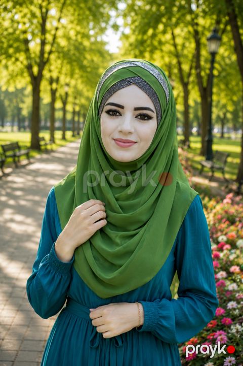 Hicab dolama şifon 323 — Bakı