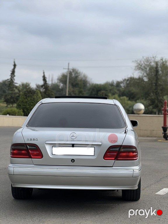 Mercedes E 220, 2.2 L, 2000 il, 357 000 km — Avtomobillər, Bakı (5)