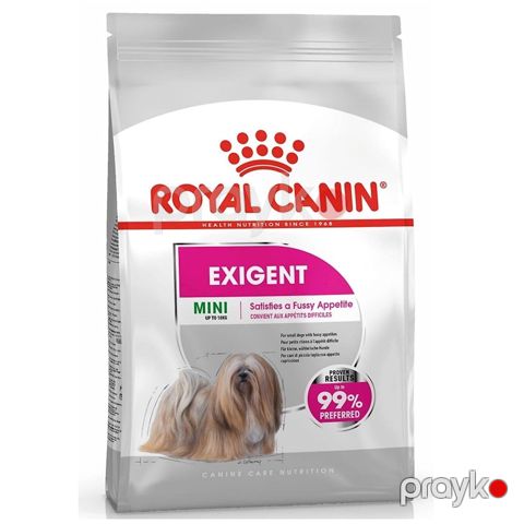 Quru yem Royal Canin Mini Exigent 10 aydan yuxarı şıltaq kiçik cins itlər üçün,3 kq — Bakı
