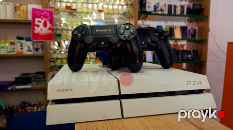 Sony PlayStation 4 (PS4) – ağ korpus, 500 GB/1 TB seriyasına aid — Mingəçevir