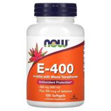 Vitaminlər Now Foods Vitamin E-400 D-Alpha With Mixed Tocopherols 268 mq, 100 kapsul — Goods