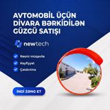 Avtomobil üçün divara bərkidilən güzgü — NewTech