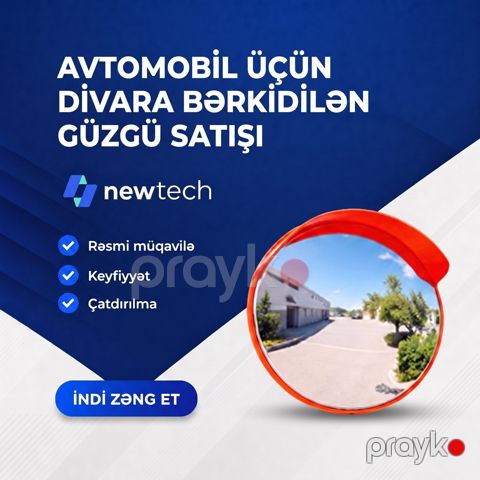 Avtomobil üçün divara bərkidilən güzgü — Bakı