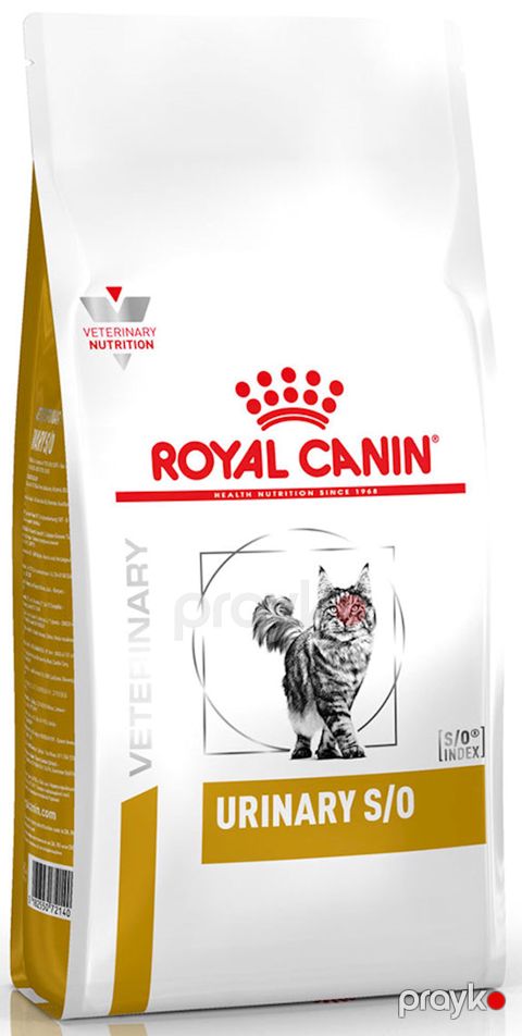 Quru yem Royal Canin Urinary S/O LP34 pəhrizli distal sidik sistemi xəstəlikləri olan pişiklər üçün 400 q