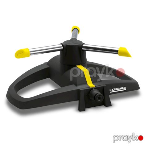 Fırlanan çiləyici Karcher Circular sprinkler RS 130/3, qara/sarı, 157 qr, 200x248x100 mm — Bakı