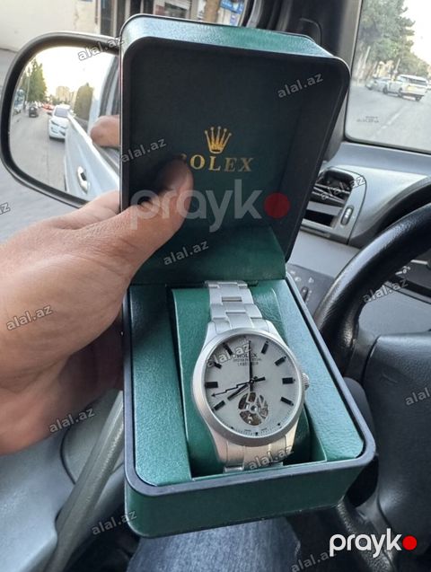 Yeni, Qol saatı, Rolex, rəng - Gümüşü — Bakı