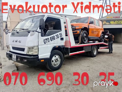Evakuator xidməti — Bakı