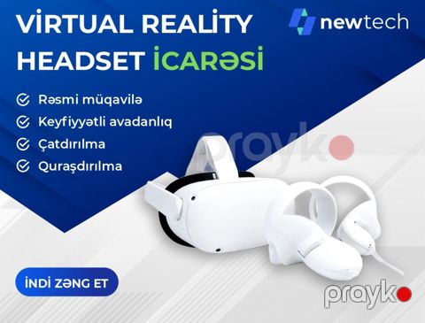 Virtual Reality Headset icarəsi — Bakı