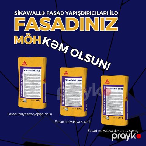 SikaWal fasad izolyasiya materialları — Bakı