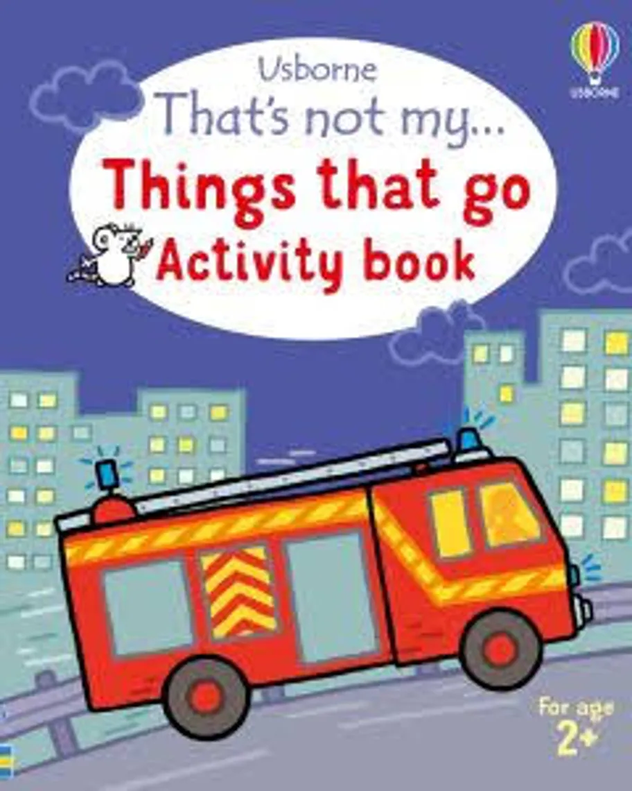 That's Not My Things That Go Activity Book — Bakı