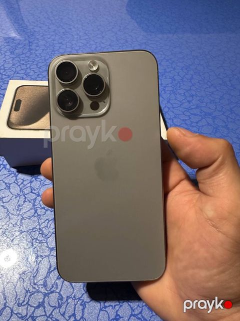 Apple iPhone 15 Pro Max Natural Titanium 256GB/8GB — Sumqayıt