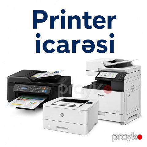 Printer və skaner İcarəsi — Bakı
