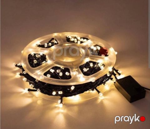 LED çələng 453682, ağ/sarı, 100 m — Bakı