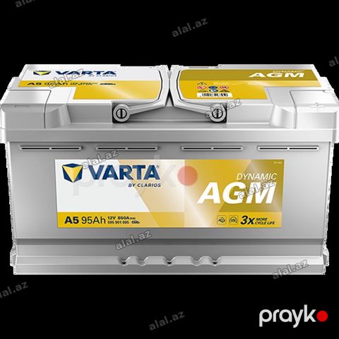 Varta, 95 ah, Orijinal, Almaniya, Yeni — Bakı