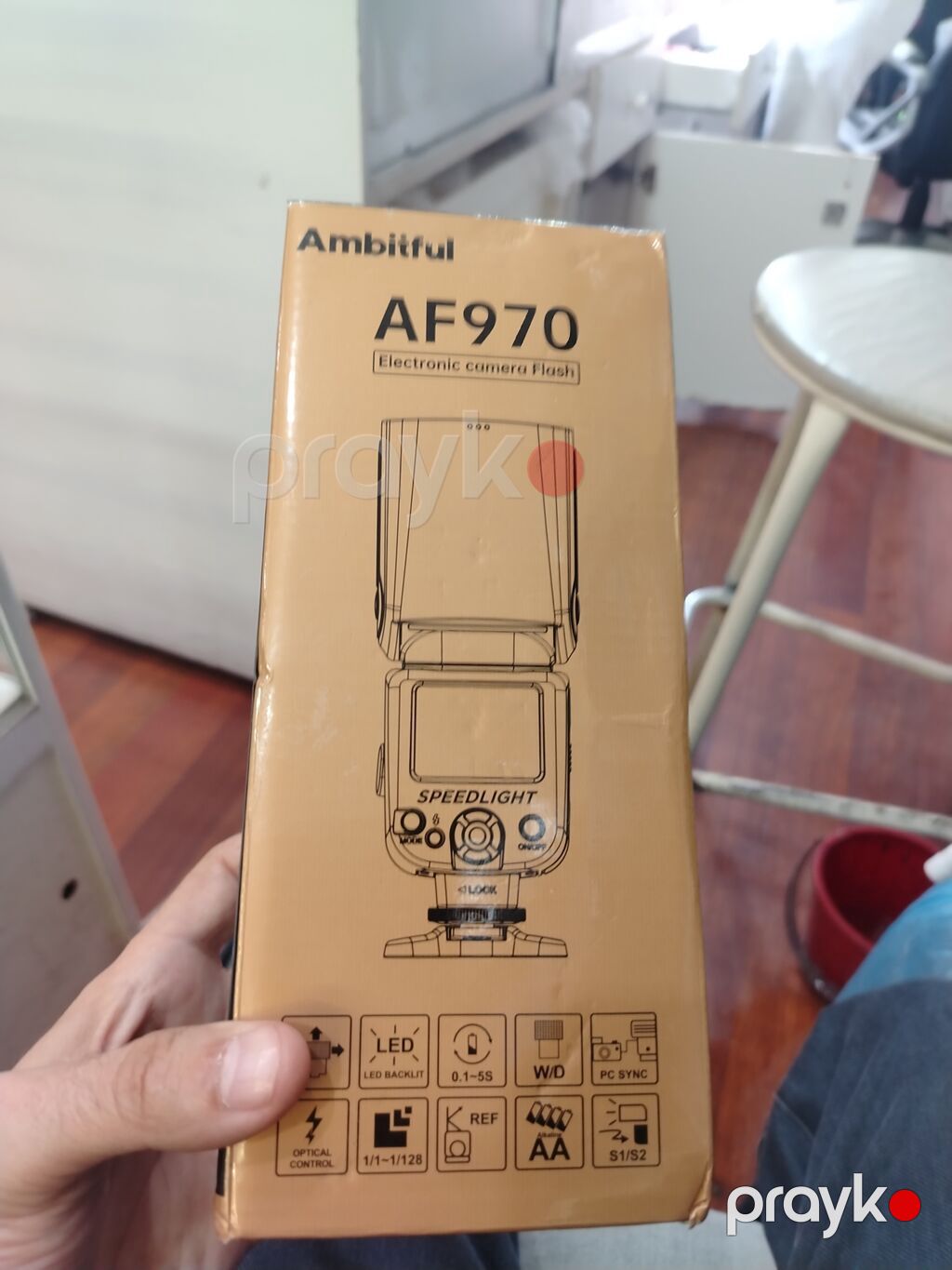 Ambitful AF970 Speedlight – fotoaparat üçün elektron flaş — İşıq avadanlığı və aksesuarlar, Masazır (2)