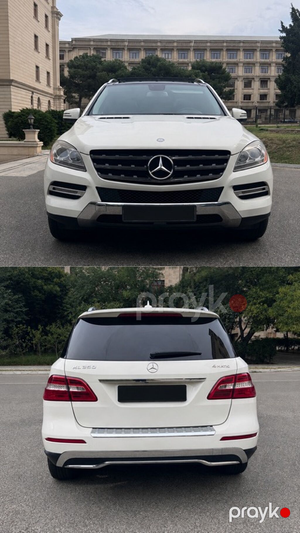 Mercedes-Benz ML 350: 3.5 l Ofrouder/SUV — Avtomobillər, Bakı (2)
