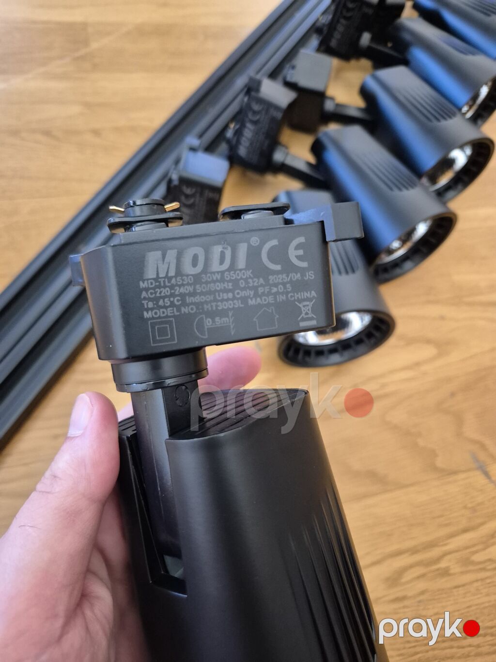 7 eded hamisi birlikde Track işıqlandırma dəsti – Modı MD-TL4530 LED — Proyektor, Bakı (3)
