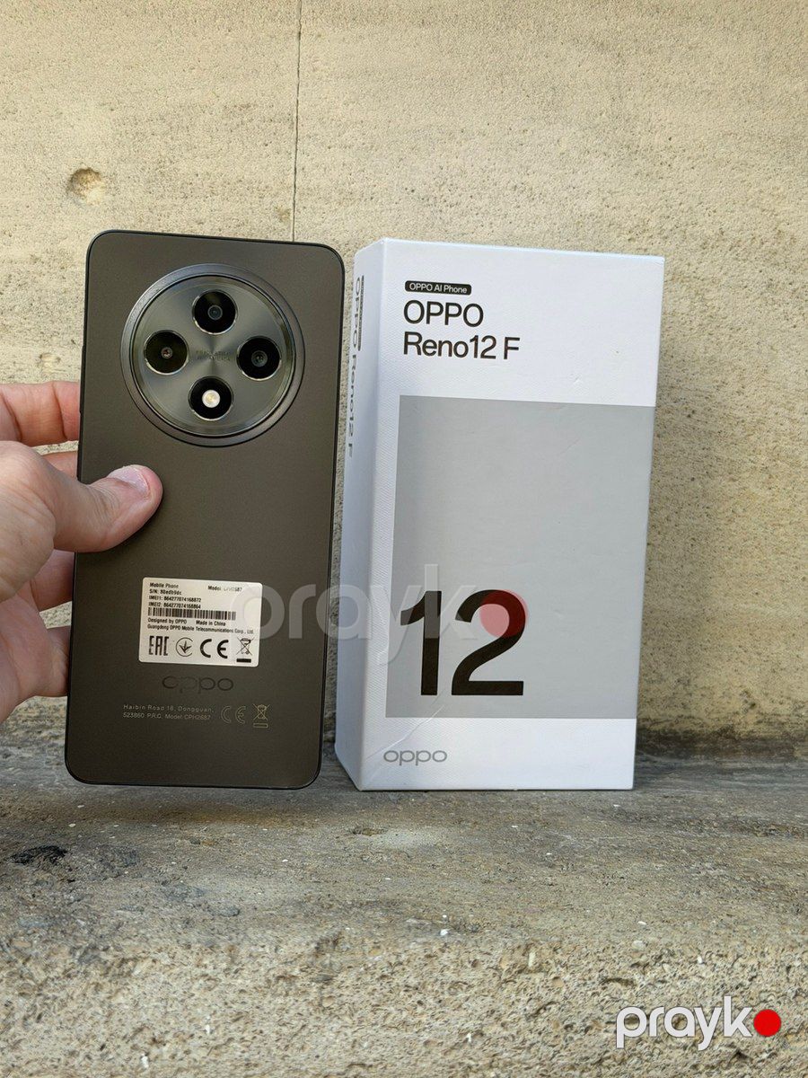 Oppo Reno 12 F Olive Green 512GB/8GB — Smartfonlar, Bakı (8)