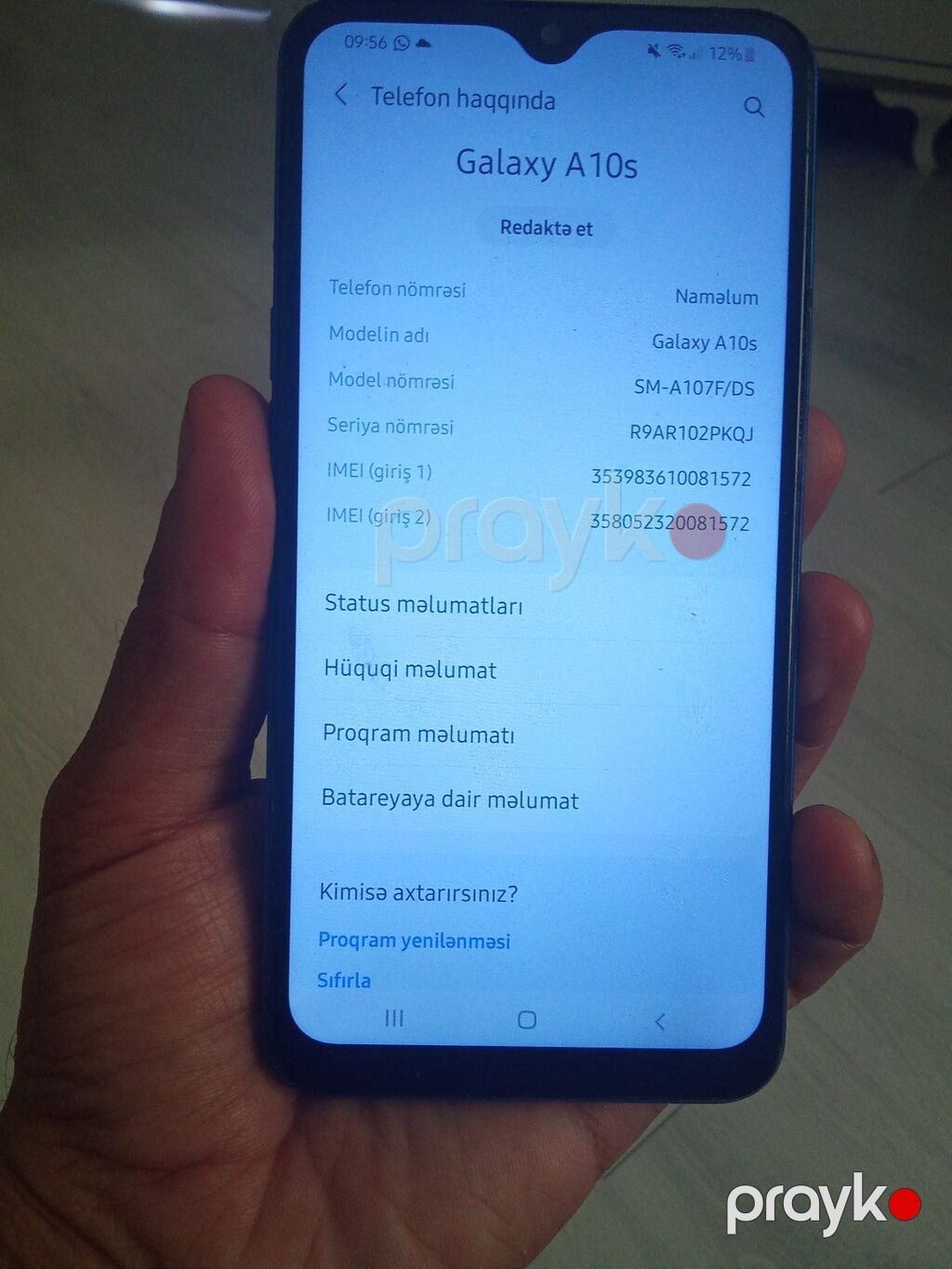 Samsung Galaxy A30s, 64 GB, rəng - Mavi — Samsung, Masazır (4)