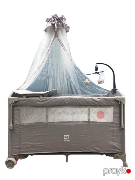 Uşaq çarpayısı Cool Baby AZR406, bej, 1+ yaş — Bakı