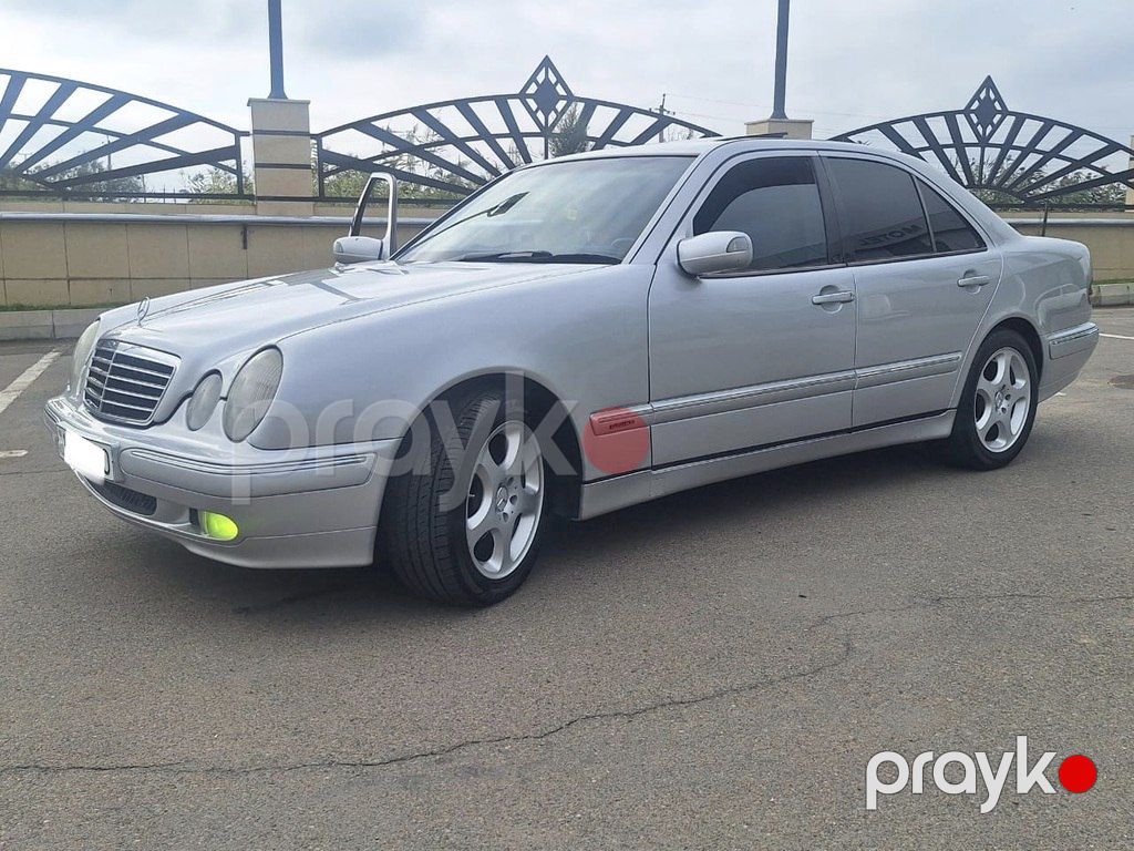 Mercedes E 220, 2.2 L, 2000 il, 357 000 km — Avtomobillər, Bakı (2)