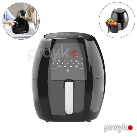 Sokany Sk-8014 Rəqəmsal Sensorlu Ekranlı Yağsız Sağlam Hava Fritözü - 8L Böyük Tutumlu Yüksək Güclü Hava Fritözü — Bakı
