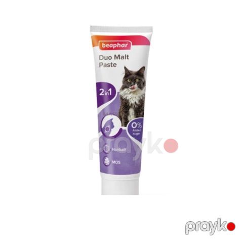 Pişiklər üçün pasta xəz üçün Beaphar Duo Malt, 100 q — Bakı
