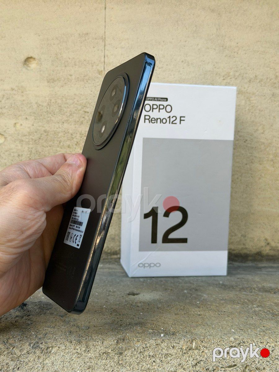 Oppo Reno 12 F Olive Green 512GB/8GB — Smartfonlar, Bakı (6)