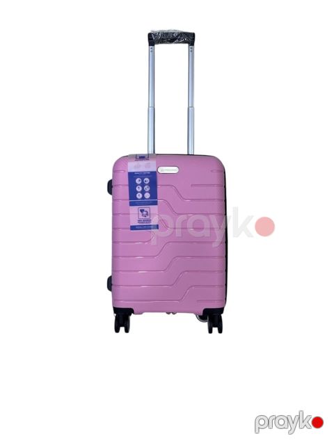 Çamadan Polipropilen S, çəhrayı, 55x35x21 sm, 40 l - baqajaz839 — Bakı
