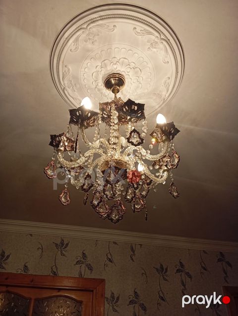 Çılçıraq, 8 lampa, Xrustal — Digah