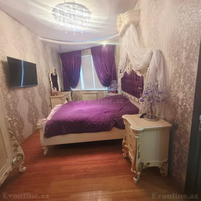 Satılır 3 otaqlı Mənzil Yeni tikili 125 m² Bakı, Nizami r., Qara Qarayev m., 8-ci kilometr — Mənzil, Bakı (4)