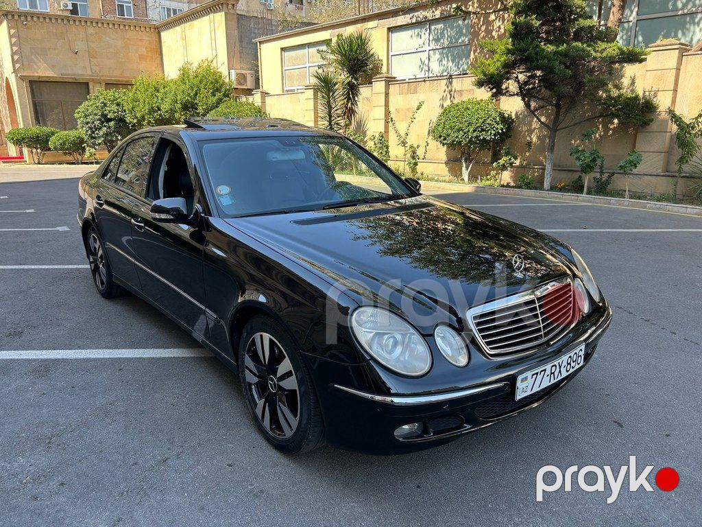 Mercedes E 200, 1.8 L, 2005 il, 417 257 km — Avtomobillər, Bakı (2)
