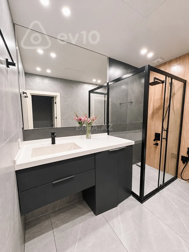 3 otaqlı mənzil, 74 m², Sergey senyuşkin — kirayə — Mənzil, Bakı (5)