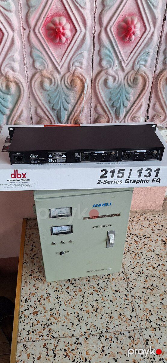 Dbx 215 ekvalayzeri — Musiqiə alətləri, Şəmkir (2)