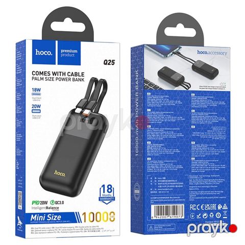 Hoco Q25 10000mAh Power Bank — Bakı