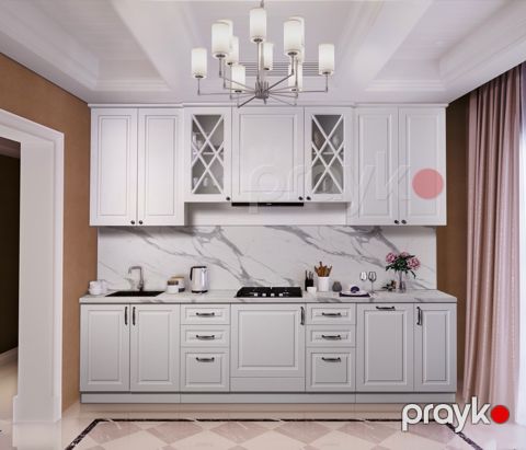 Mətbəx şkafı Elegant Kitchen S053, 300x110 sm — Bakı