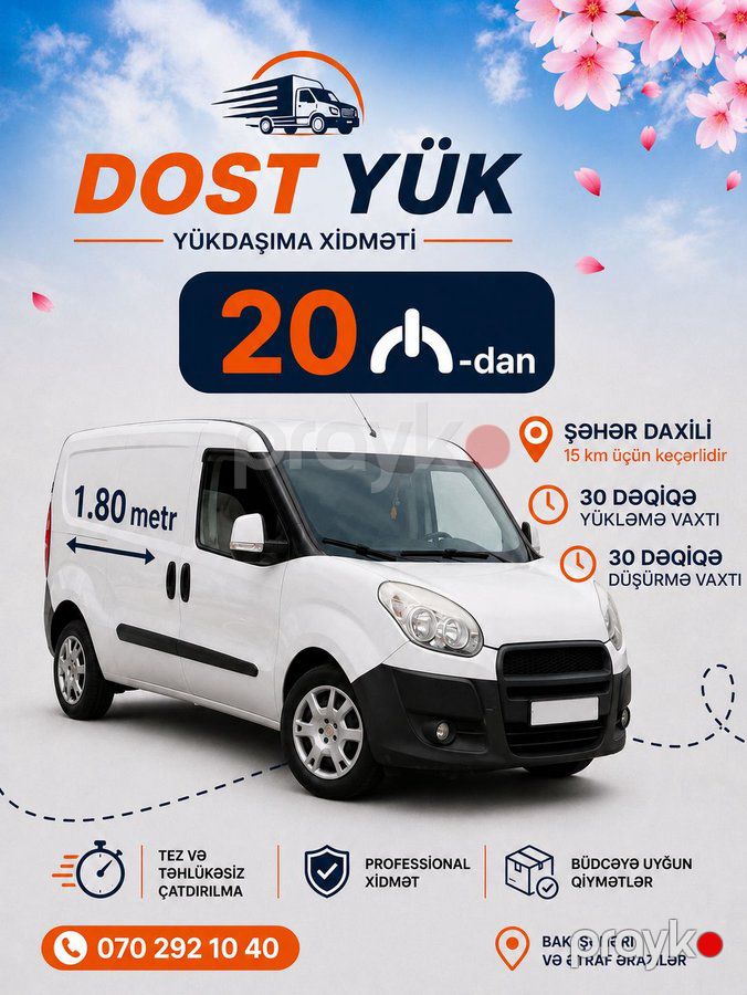 Dost Yük Daşıma — Yük daşıma xidmətləri (5)