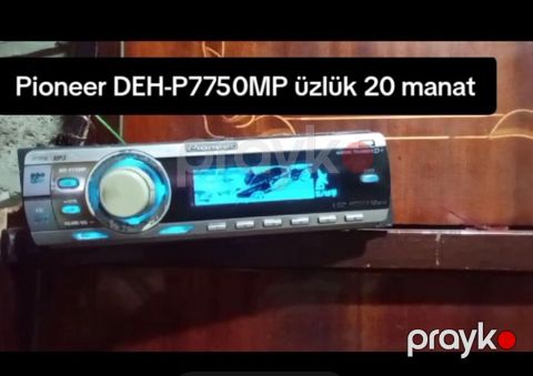 Salam İdeal vəzyətdə DEH7750 üzlüyü satılır Qətiyyən təmirdə olmuyub — Gəncə