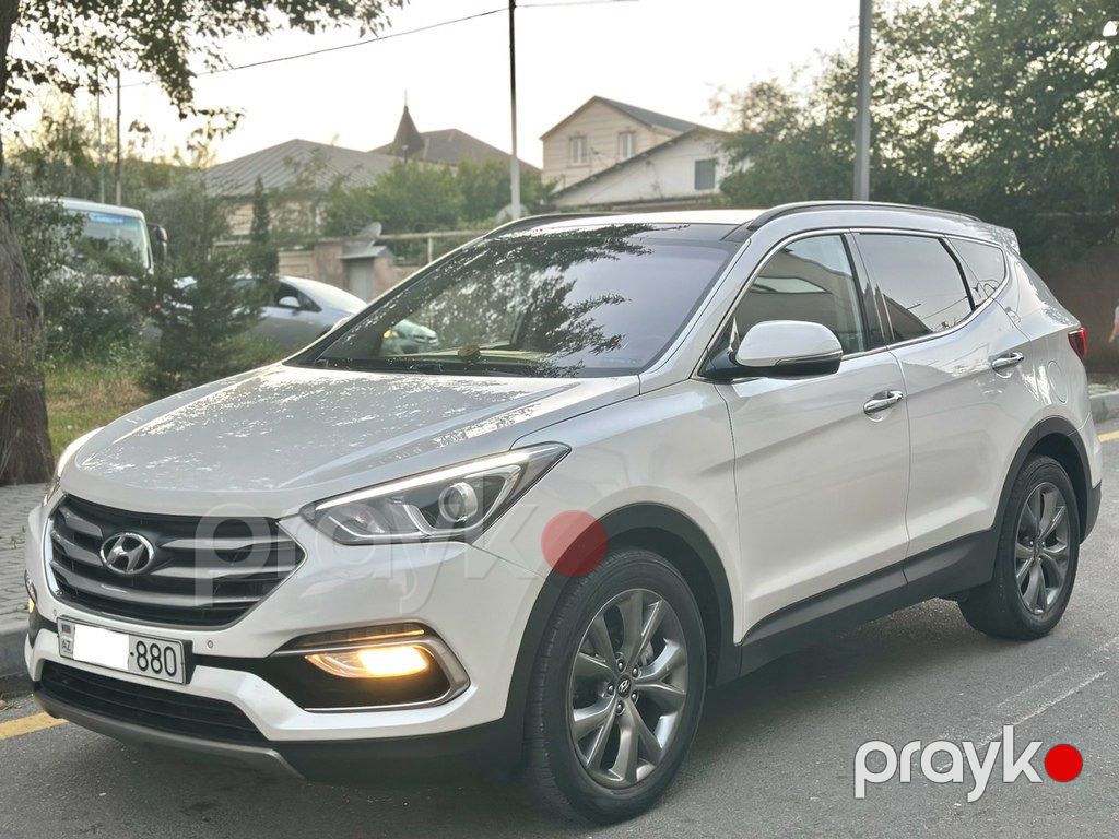 Hyundai Santa Fe, 2.0 L, 2015 il, 158 000 km — Avtomobillər, Bakı (6)