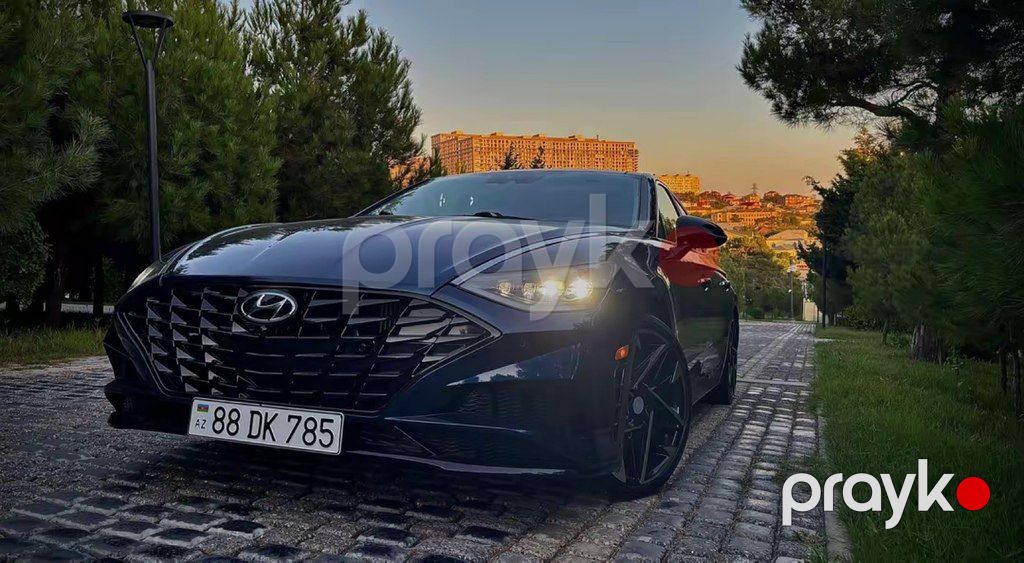 Hyundai Sonata, 1.6 L, 2020 il, 79 000 km — Avtomobillər, Bakı (2)