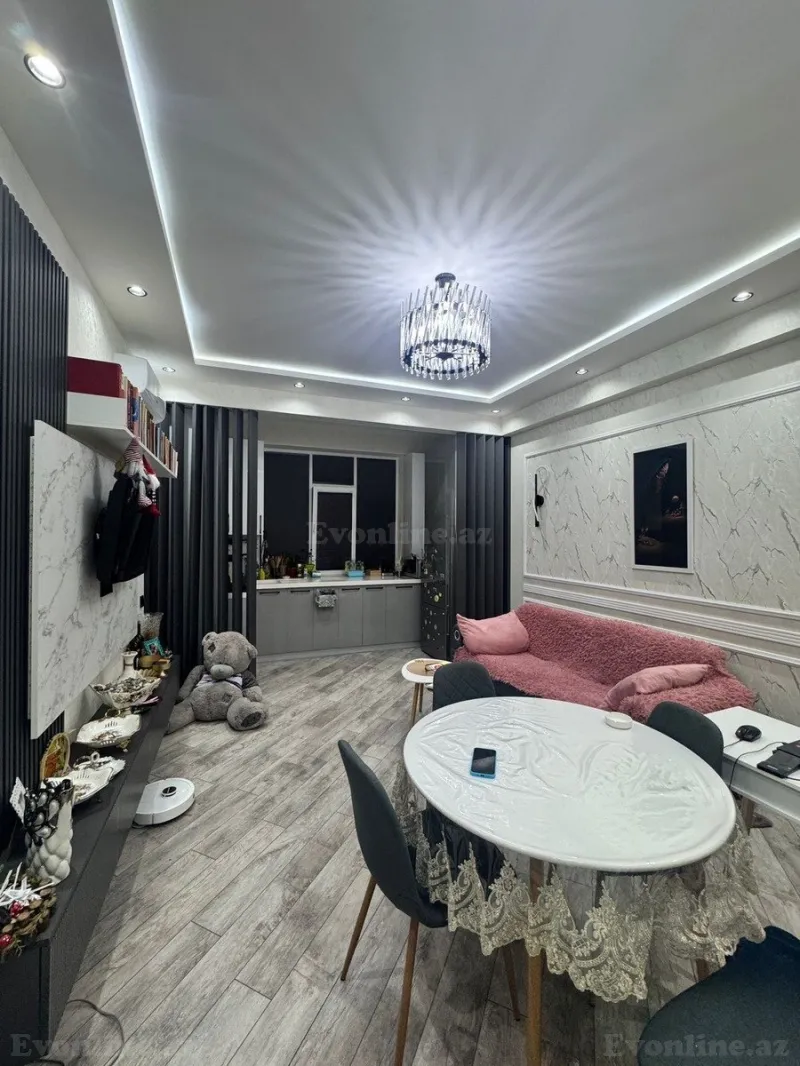 Satılır 2 otaqlı Mənzil Yeni tikili 55 m² Bakı, Xətai r., Həzi Aslanov m — Mənzil, Bakı (2)