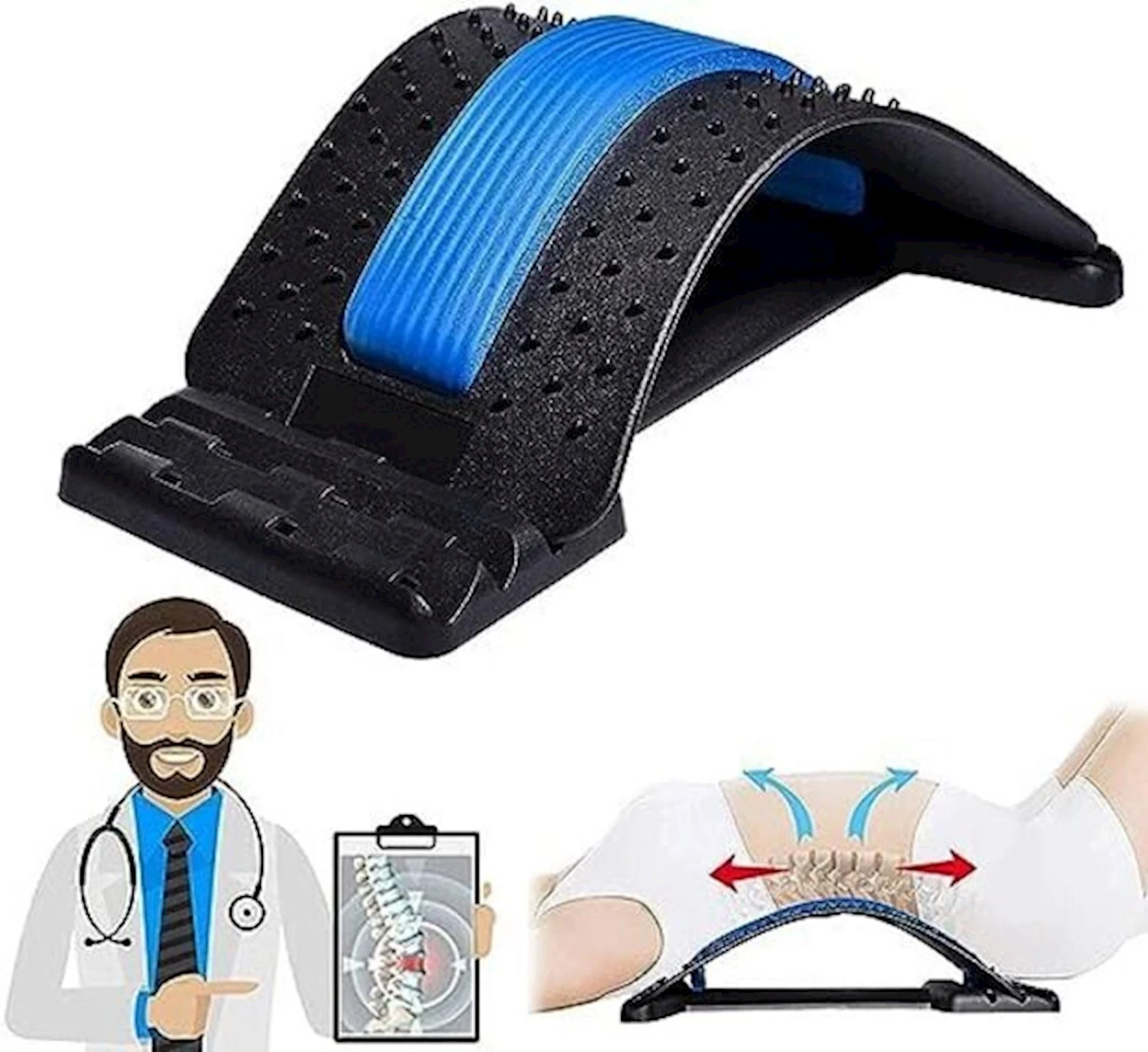 Bel üçün massajlı idman aləti Magic Back Support PR1396 — Bakı