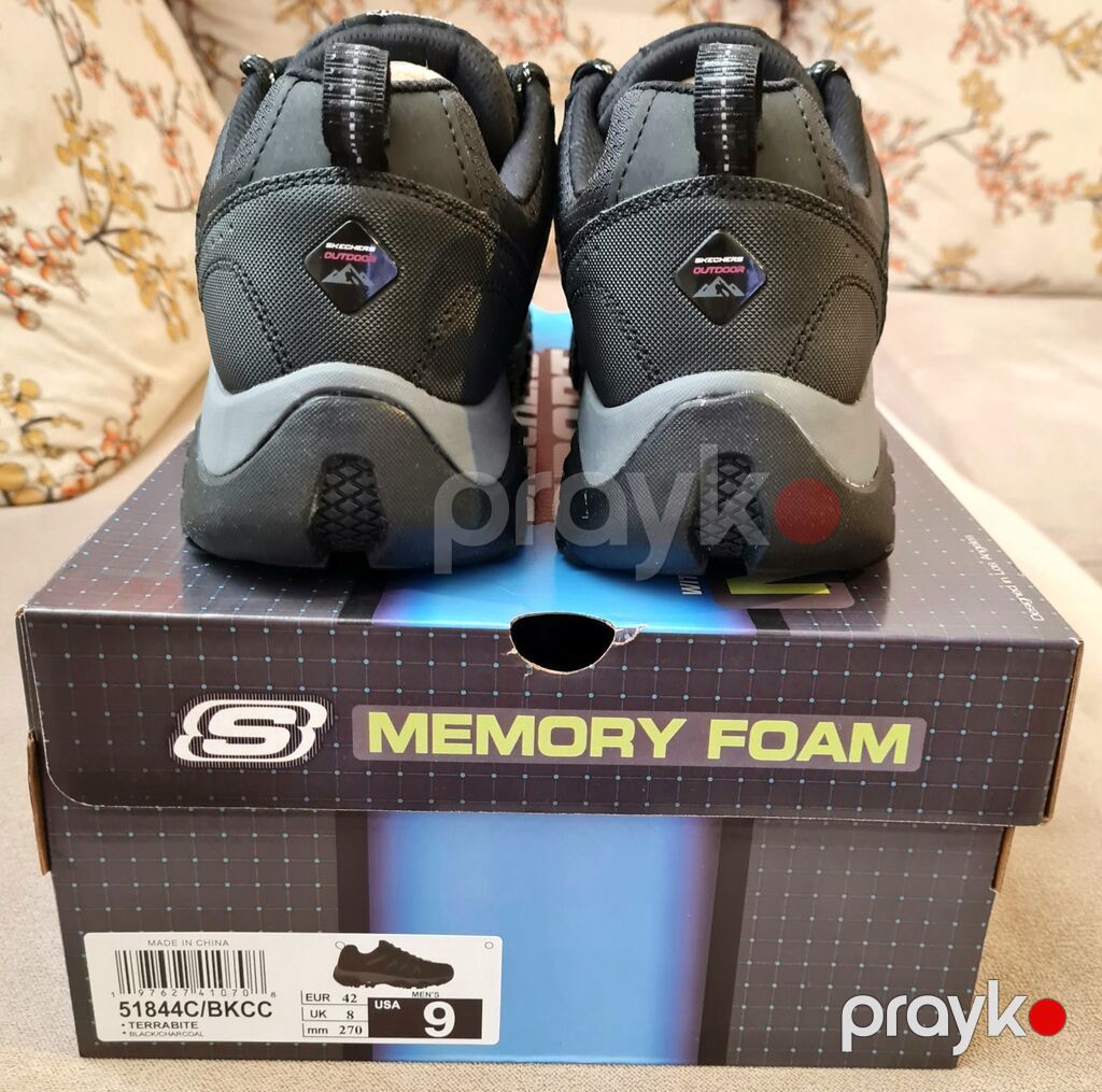 Skechers Outdoor kişi idman ayaqqabısı 42 razmerdir, geyinilməyib — Krossovkalar, Xırdalan (4)