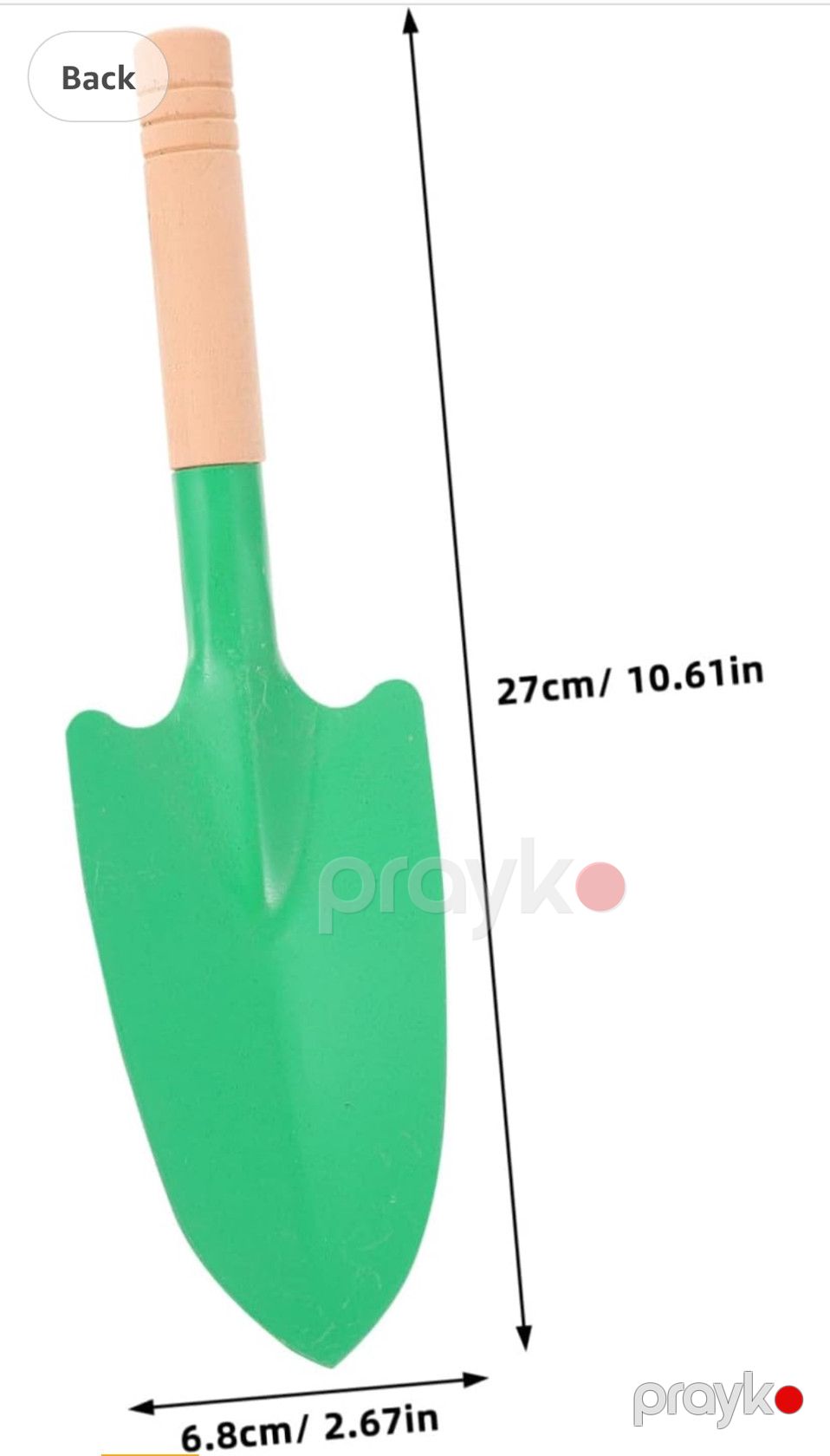 Bağ üçün kürək 2316244, taxta, yaşıl — Mallar, Bakı (3)