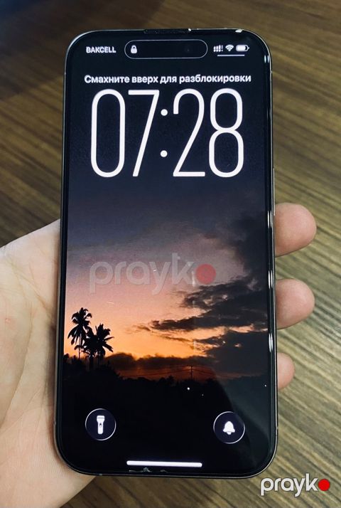 Apple iPhone 15 Pro Natural Titanium 256GB/8GB — Bakı