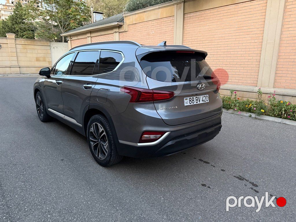 Hyundai Santa Fe, 2.0 L, 2019 il, 98 000 km — Avtomobillər, Bakı (8)